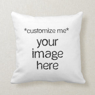 Customize Your Own Throw Pillow