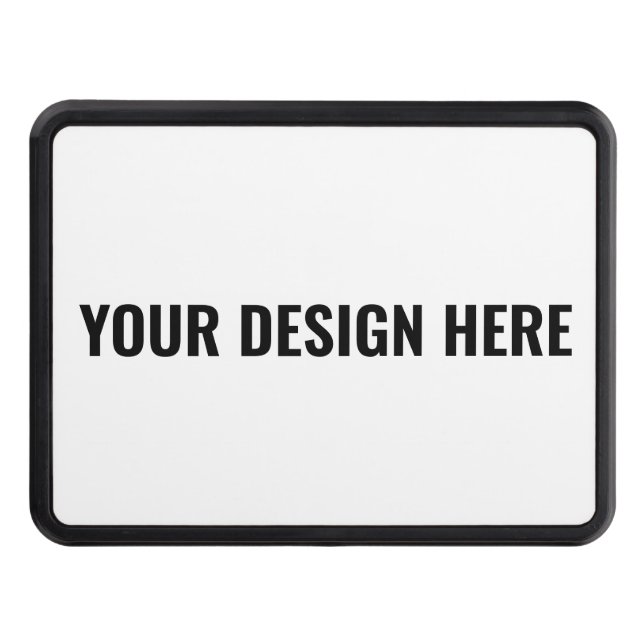 Customize Your Own - Trailer Hitch Cover  (Front)