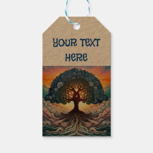 Customize your own Tree of Life  Gift Tags