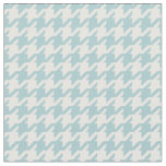Customize your own turquoise houndstooth pattern fabric