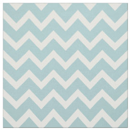 Customize your own turquoise white chevron pattern fabric