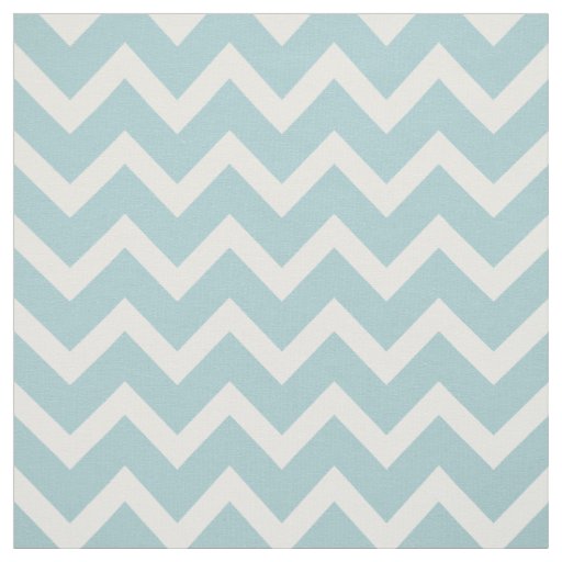 Customize your own turquoise white chevron pattern fabric