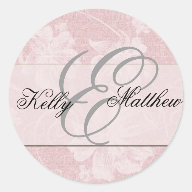 Customize your own wedding stickers (Front)