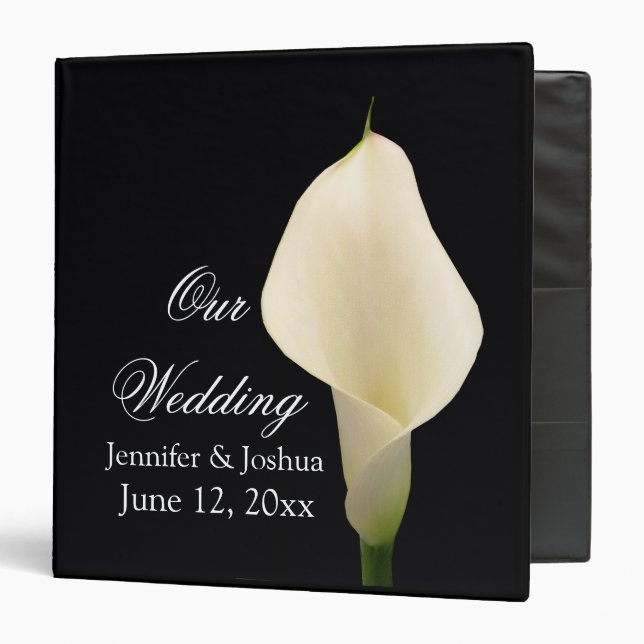 Customize your own wedding storybook ... binder (Front/Inside)