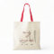 Customize your own wedding tote bag