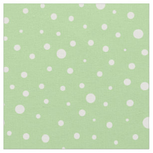 Green Polka Dots 