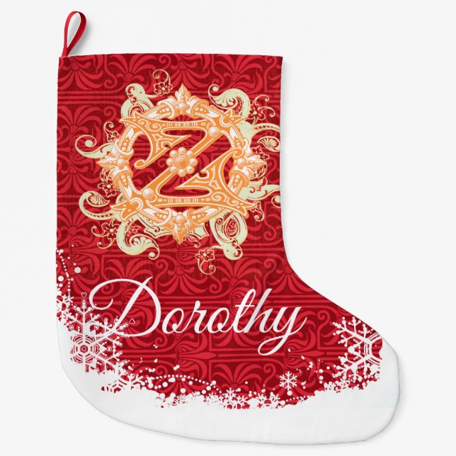 CUSTOMIZE YOUR OWN WIZARD OF OZ CHRISTMAS STOCKING (Front)
