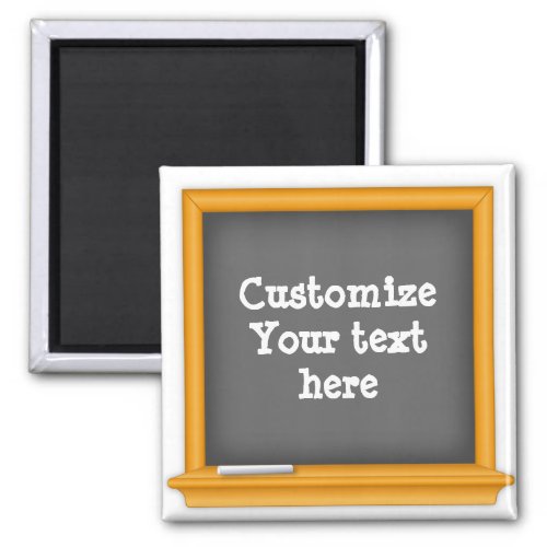 Customize your Personal Chalkboard Magnet