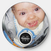 Customize Your photo Monogram Wireless Charger (Front)