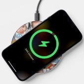 Customize Your photo pattern Monogram Wireless Charger (Phone)