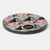 Customize Your photo pattern Monogram Wireless Charger (Front 2)