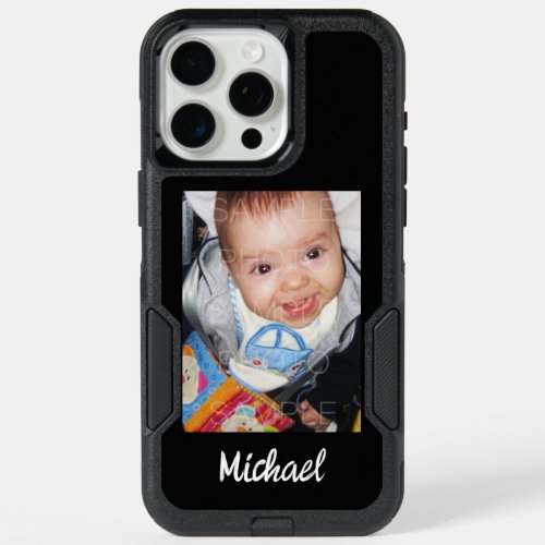 Customize Your photo personalize name phone color iPhone 15 Pro Max Case