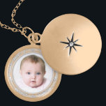 Customize Your Photo Round Locket Necklace<br><div class="desc">Customize Your Photo Round Locke</div>