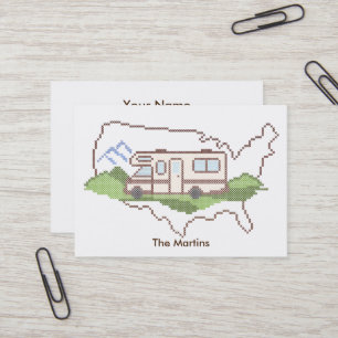 Customize Your Road Trip Business Card