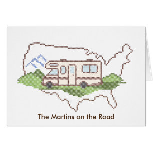 Customize Your Road Trip Note Card