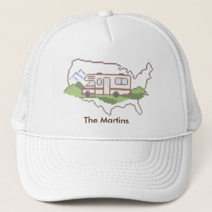Customize Your Road Trip USA Hat