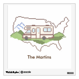 Customize Your Road Trip USA Wall Decal