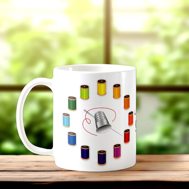 Customize your Sewing Mug (Take a break! Customize your Sewing Mug.  )
