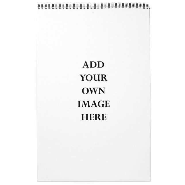 customize your single page calendar (Cover)