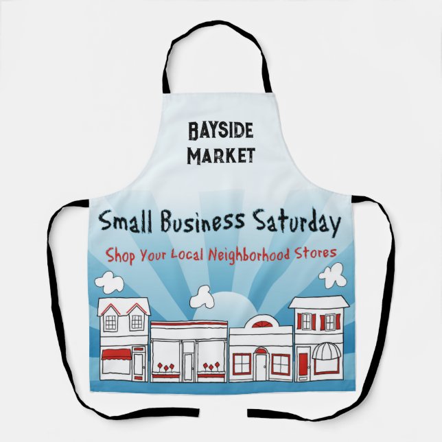 Customize Your Small Business Saturday Apron (Front)
