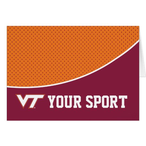 Customize Your Sport Virginia Tech