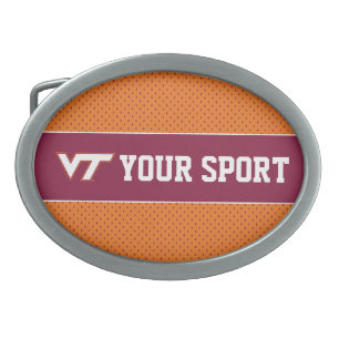 Customize Your Sport Virginia Tech Belt Buckle