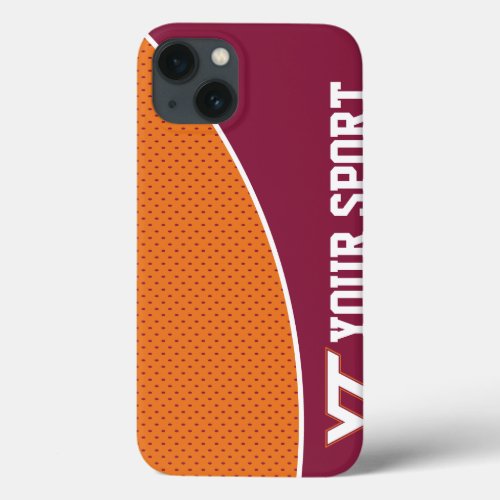 Customize Your Sport Virginia Tech iPhone 13 Case