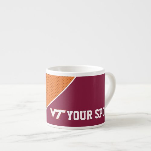Customize Your Sport Virginia Tech Espresso Cup