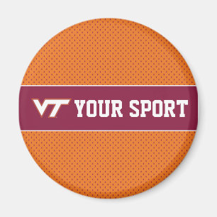 Customize Your Sport Virginia Tech Magnet