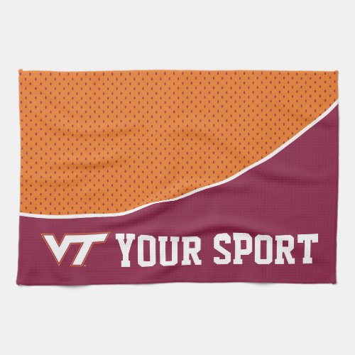 Customize Your Sport Virginia Tech Towel