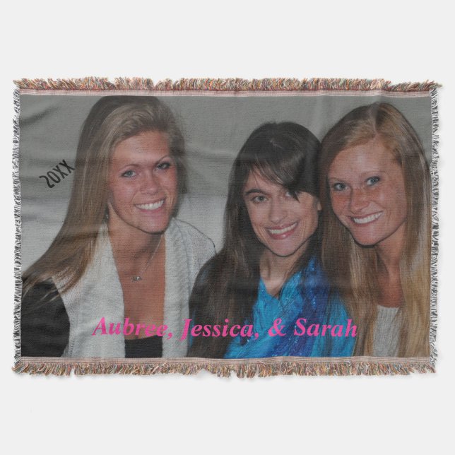 Customize Your Throw Blanket (Front)