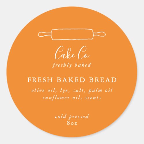 Customizeable Baking Stickers