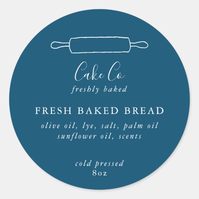 Customizeable Baking Stickers (Front)