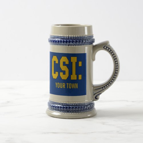 CUSTOMIZEABLE CSI Products Beer Stein