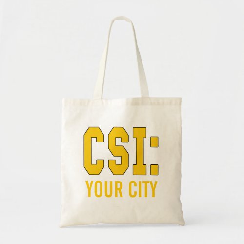 CUSTOMIZEABLE CSI Products Tote Bag