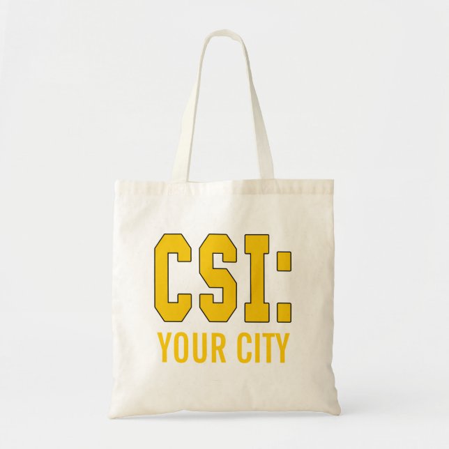 CUSTOMIZEABLE CSI Products Tote Bag (Front)