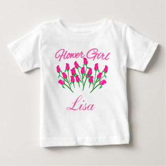 Customizeable Flower Girl Tshirt