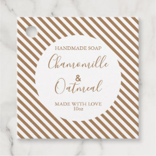 Customizeable Soap Label Pattern Modern