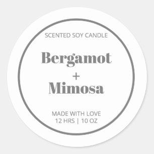 Customizeable Soap Label Pattern Modern