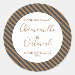 Customizeable Soap Label Pattern Modern