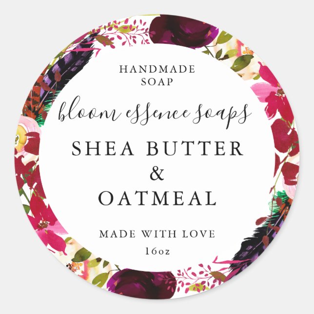 Customizeable Soap Stickers (Front)