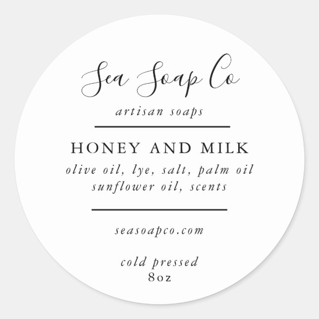 Customizeable Soap Stickers (Front)