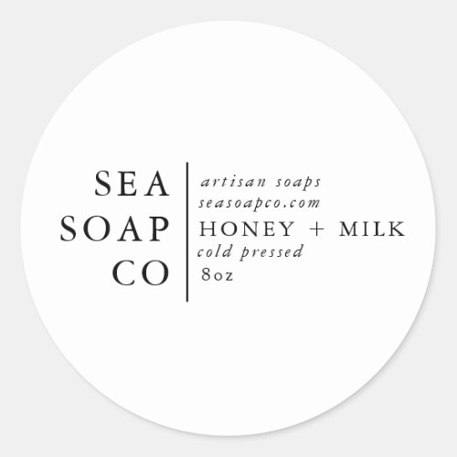 Customizeable Soap Stickers