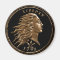 Customized 1793 Flowing Hair Penny Magnet