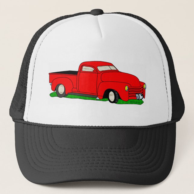 Customized 1950 Chevy Pickup Trucker Hat (Front)