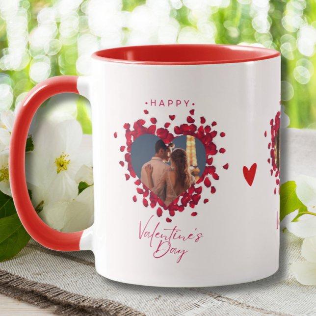 Customized 3 Photos Collage Mug Valentines Day (Creator Uploaded)