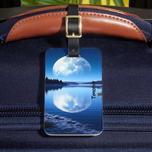 Customized Add Your Photo Luggage Tag