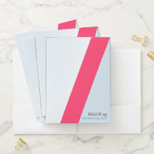 Customized and adapted diagonal folder