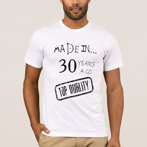 Customized anniversary t_shirt for all ages