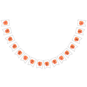 Customized Apple Bunting Flags